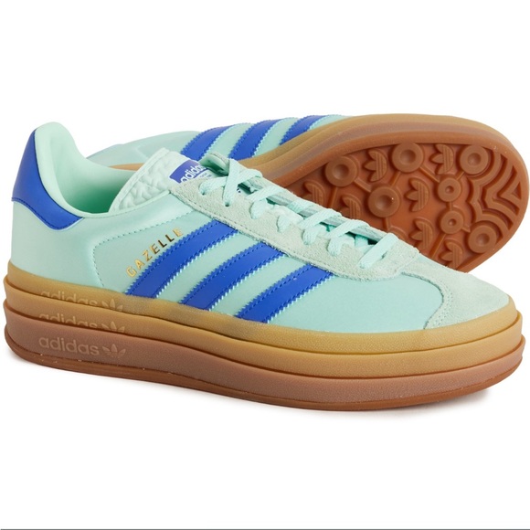 adidas Shoes - adidas Gazelle Bold platform, size 6.5, Clear Mint, NIB